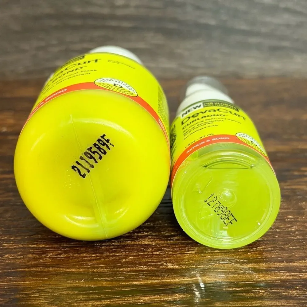 DevaCurl CurlBond Essential Repair Starter Kit Travel Size NEW. B